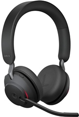 Jabra Evolve2 65 UC USB-A Wireless MS Stereo Headset - Black, B(No